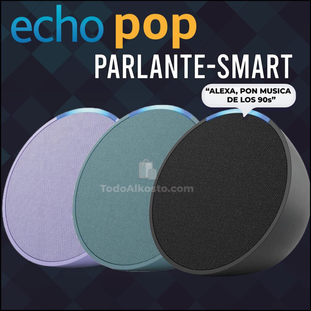 Altavoz Inteligente Alexa – Amazon Echo Pop (1ra Generación)