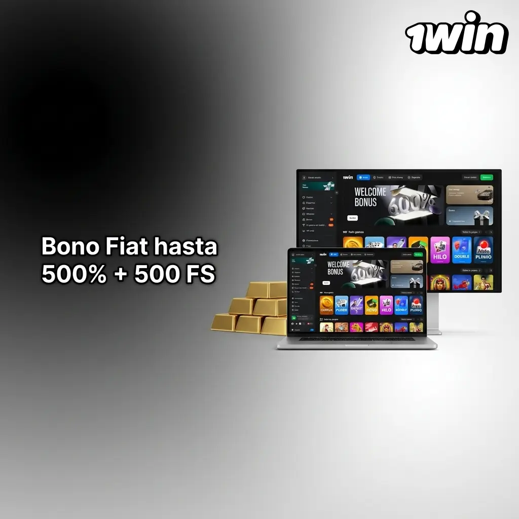 Bono Fiat hasta 500% más 500 giros gratis en casino en línea Colombia