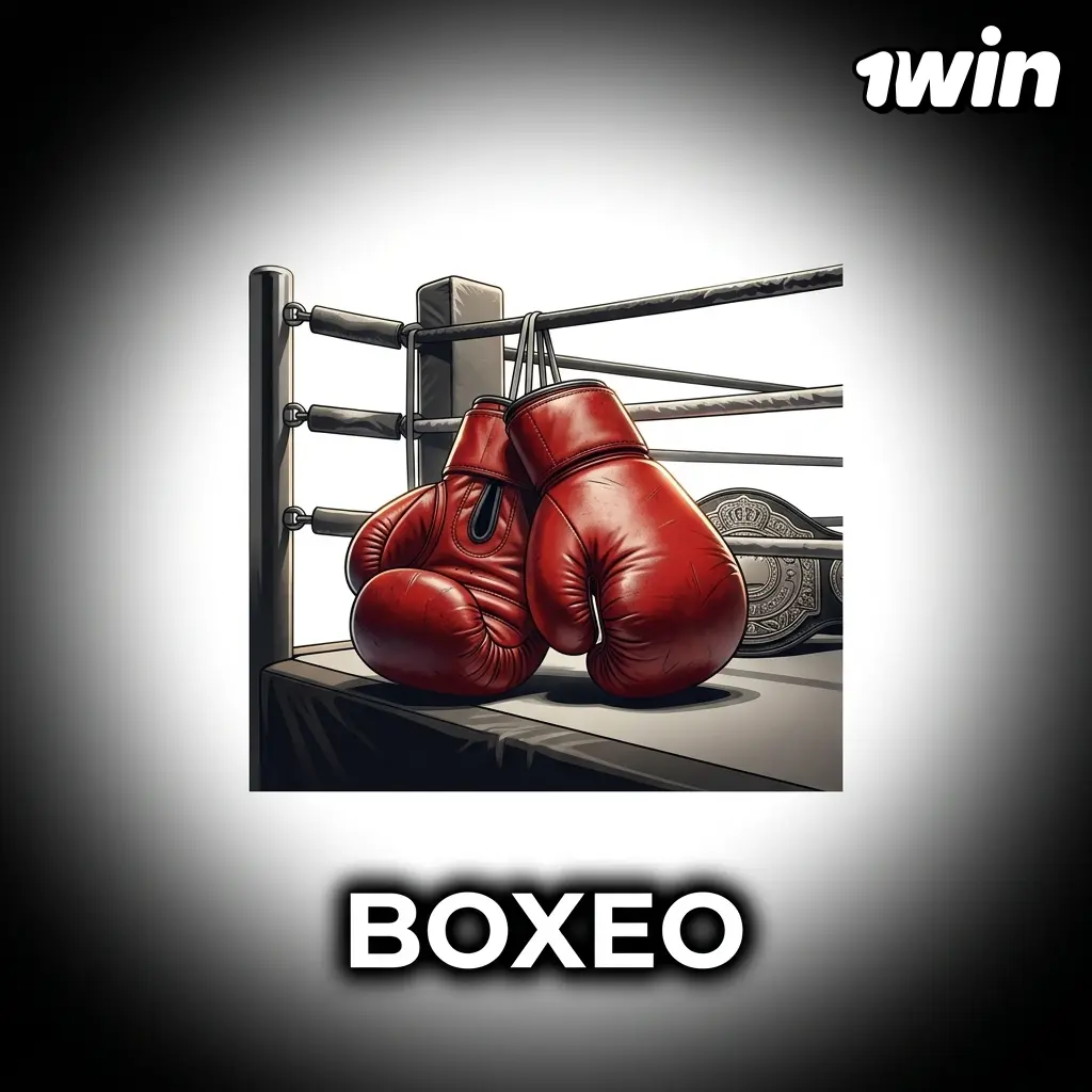 Guantes de boxeo rojos sobre un ring, representando el deporte de combate y entrenamiento físico intenso