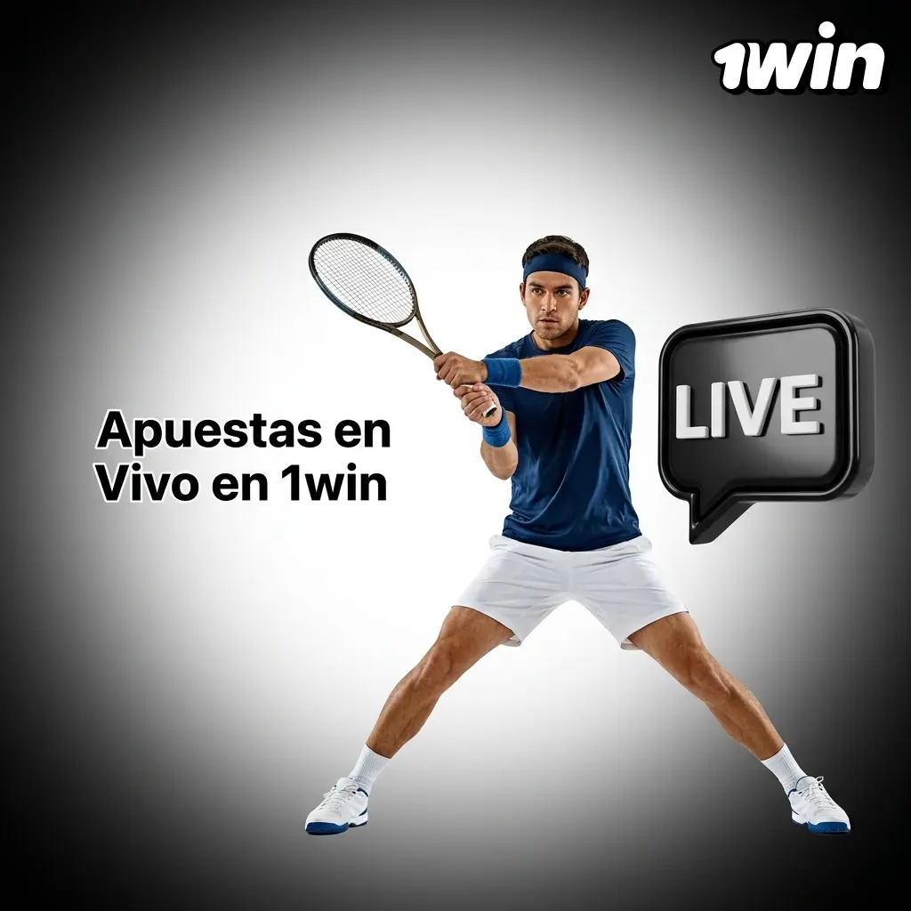 Pantalla de apuestas en vivo en la plataforma 1win con eventos deportivos en tiempo real