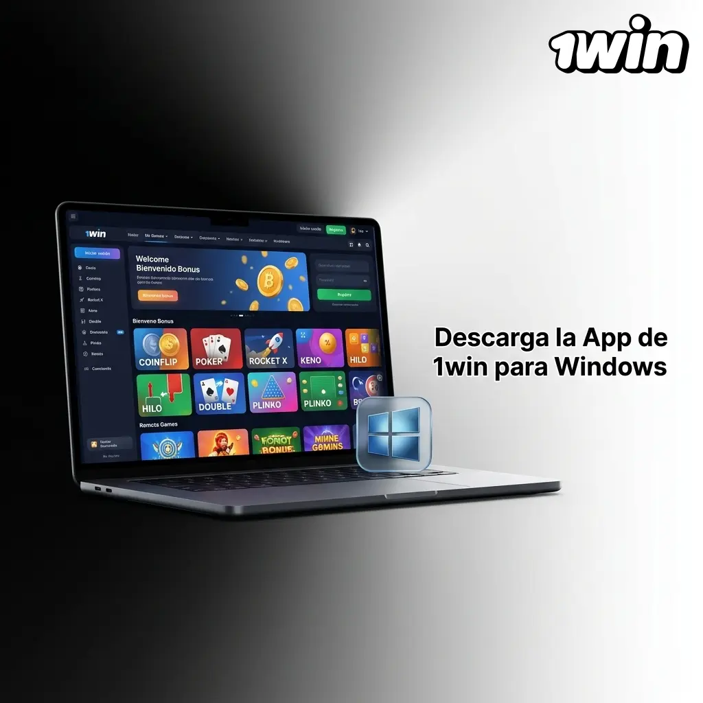 Descarga la aplicación 1win para Windows en tu PC y disfruta de apuestas deportivas y casino desde tu computador