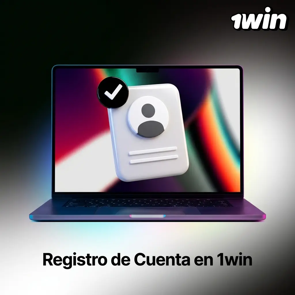 Proceso de registro de cuenta en la plataforma 1win con formulario de inscripción en línea
