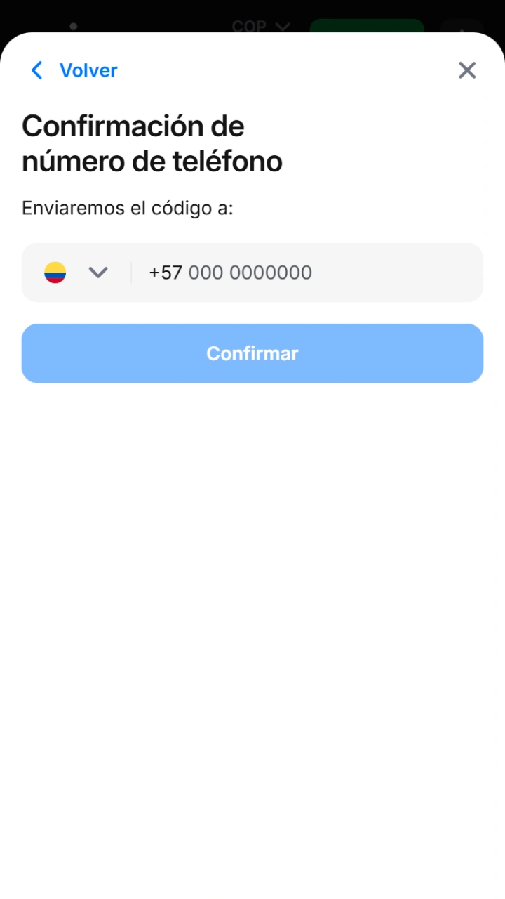 Realiza la confirmación de número de teléfono de forma rápida y segura en 1win.