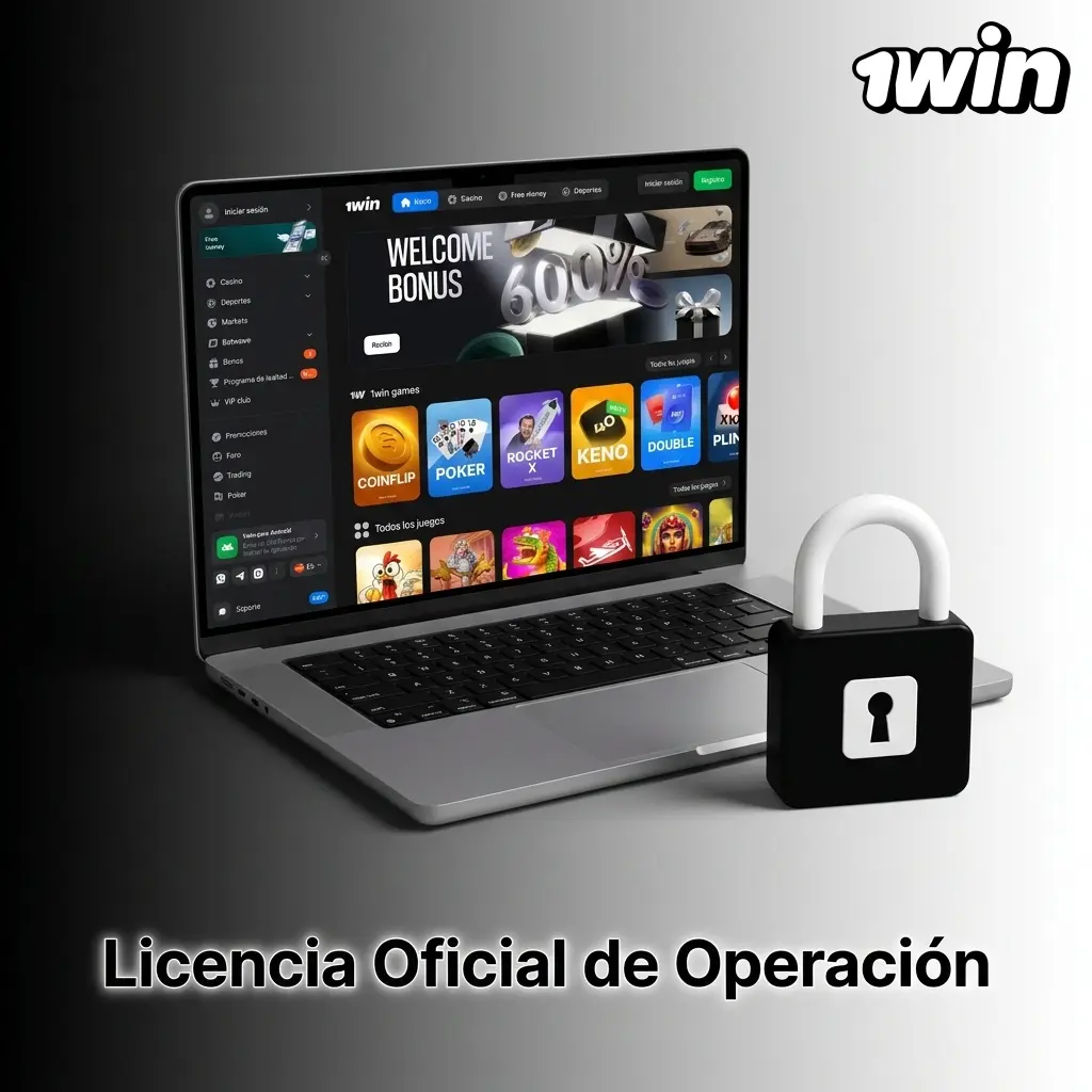 Licencia 1Win Curaçao eGaming 8048/JAZ con regulación KYC, AML y RNG auditado para jugadores en Colombia