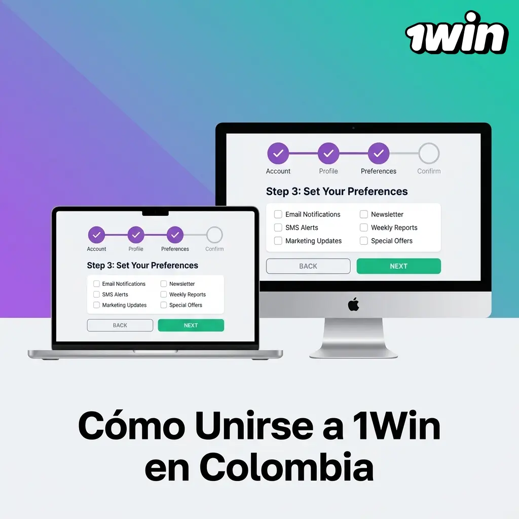 Guía para unirse a 1Win Colombia: registro, inicio de sesión y verificación de identidad KYC