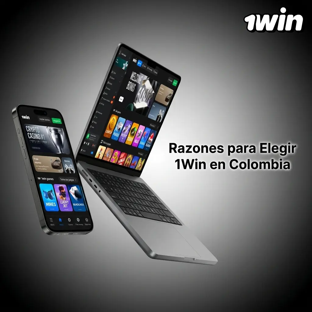 Plataforma 1Win en Colombia con casino, apuestas deportivas, pagos locales y bono de bienvenida del 500%